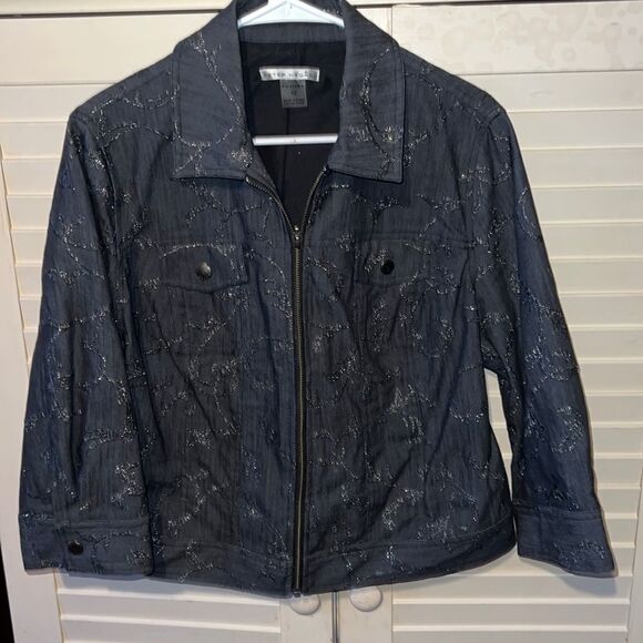 Peter Nygård Glitter Jacket - Picture 1 of 4